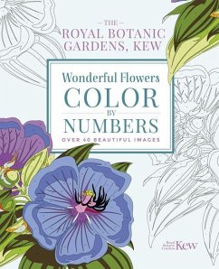 The Royal Botanic Gardens, Kew Wonderful Flowers Color-By-Numbers - The Royal Botanic Gardens Kew