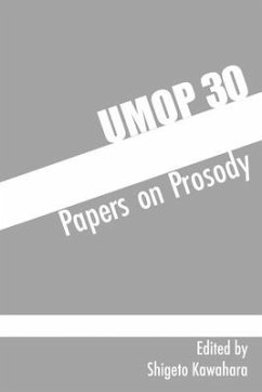 University of Massachusetts Occasional Papers in Linguistics 30: Papers on Prosody - Kawahara, Shigeto