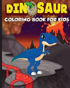 Dinosaur Coloring Book for Kids - Press, Amazing Activity