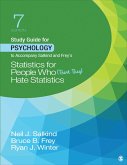 Study Guide for Psychology to Accompany Salkind and Frey&#8242;s Statistics for People Who (Think They) Hate Statistics