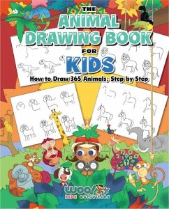 The Animal Drawing Book for Kids: How to Draw 365 Animals, Step by Step - Woo! Jr. Kids Activities