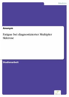 Fatigue bei diagnostizierter Multipler Sklerose (eBook, PDF)