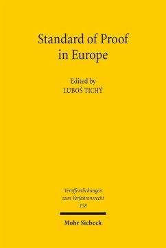 Cover Standard of Proof in Europe (eBook, PDF)