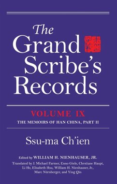 The Grand Scribe's Records, Volume IX (eBook, ePUB) - Ch'ien, Ssu-ma