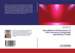 Post Reform Performance of Life Insurance Companies operating in India