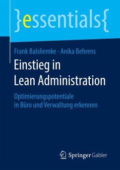 Einstieg in Lean Administration - Balsliemke, Frank;Behrens, Anika