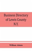 Business directory of Lewis County, N.Y.