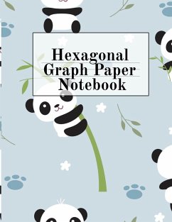 Hexagonal Graph Paper Notebook - Hexagon, Crafty