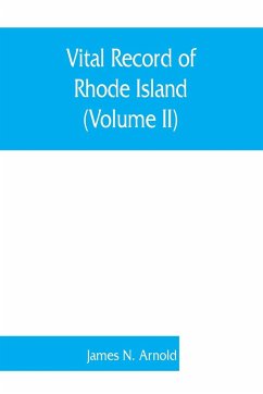 Vital record of Rhode Island - N. Arnold, James