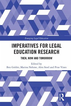 Cover Imperatives for Legal Education Research (eBook, PDF)
