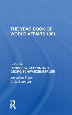The Year Book Of World Affairs, 1981 (eBook, ePUB) - Keeton, George W.; Schwarzenberger, Georg