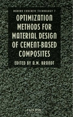 Cover Optimization Methods for Material Design of Cement-based Composites (eBook, PDF)