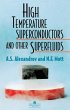 High Temperature Superconductors And... - Bild 1