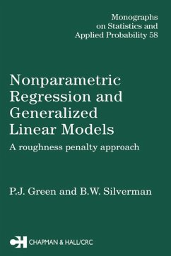 Nonparametric Regression and Generalized Linear Models (eBook, PDF) - Green, P. J.; Silverman, Bernard. W.