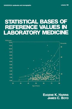 Statistical Bases of Reference Values in Laboratory Medicine (eBook, PDF) - Harris, Eugene K.; Boyd, James C.