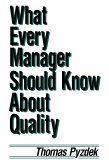What Every Manager Should Know about Quality (eBook, PDF)