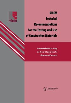 RILEM Technical Recommendations for the testing and use of construction materials (eBook, PDF) - Rilem