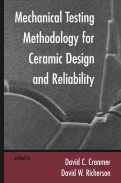 Cover Mechanical Testing Methodology for Ceramic Design and Reliability (eBook, PDF)