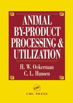 Animal By-Product Processing & Utilization (eBook, PDF) - Ockerman, Herbert W.; Hansen, Conly L.