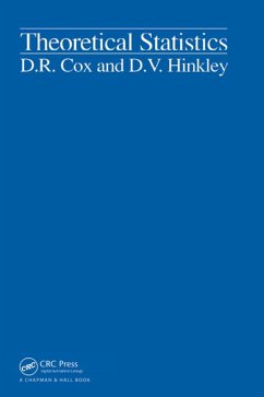 Theoretical Statistics (eBook, PDF) - Cox, D. R.; Hinkley, D. V.