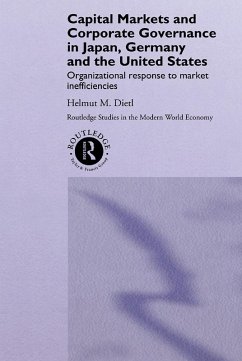Capital Markets and Corporate Governance in Japan, Germany and the United States (eBook, ePUB) - Dietl, Helmut