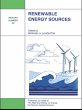 Renewable Energy Sources (eBook, PDF) - Bild 1