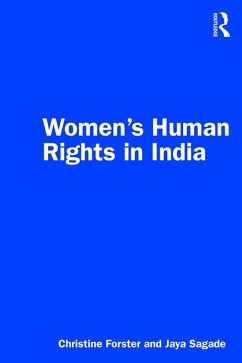 Women's Human Rights in India (eBook, PDF) - Forster, Christine; Sagade, Jaya