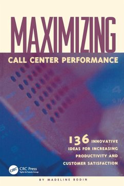 Maximizing Call Center Performance (eBook, PDF) - Bodin, Madeline