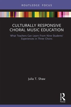 Cover Culturally Responsive Choral Music Education (eBook, ePUB)