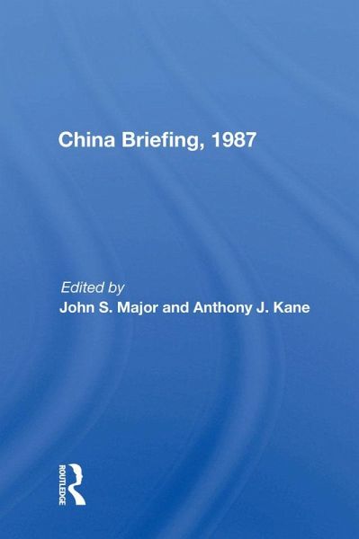 China Briefing, 1987 (eBook, ePUB)