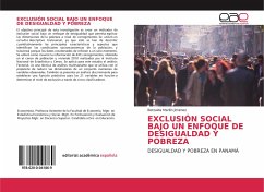 EXCLUSIÓN SOCIAL BAJO UN ENFOQUE DE DESIGUALDAD Y POBREZA - Jiménez, Betzaida Marilín