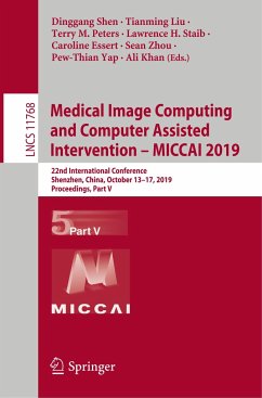 Medical Image Computing and Computer Assisted Intervention ¿ MICCAI 2019