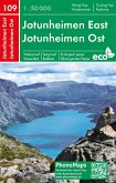 Jotunheimen Ost, Wander- Radkarte 1 : 50 000