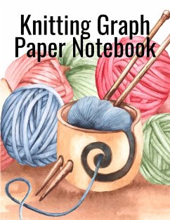 Knitting Graph Paper Notebook - Needle, Crafty