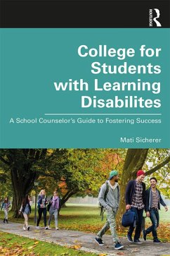 College for Students with Learning Disabilities (eBook, ePUB) - Sicherer, Mati