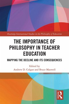 Cover The Importance of Philosophy in Teacher Education (eBook, ePUB)