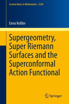Supergeometry, Super Riemann Surfaces and the Superconformal Action Functional (eBook, PDF) - Keßler, Enno