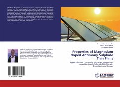 Properties of Magnesium doped Antimony Sulphide Thin Films