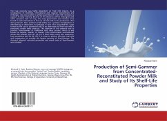 Production of Semi-Gammer from Concentrated-Reconstituted Powder Milk and Study of Its Shelf-Life Properties - Yasin, Khuloud