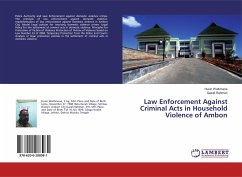 Law Enforcement Against Criminal Acts in Household Violence of Ambon