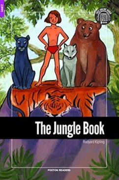 Cover The Jungle Book - Foxton Reader Level-2 (600 Headwords A2/B1) with free online AUDIO