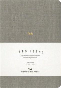 A Notebook for Bad Ideas: Grey/Lined - Hoxton Mini Press