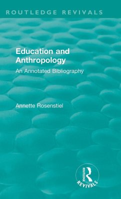 Cover Education and Anthropology
