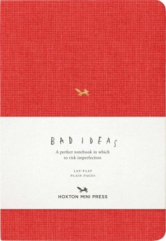 A Notebook for Bad Ideas (Red/Unlined) - Hoxton Mini Press