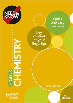 Need to Know: Higher Chemistry - Anderson, John