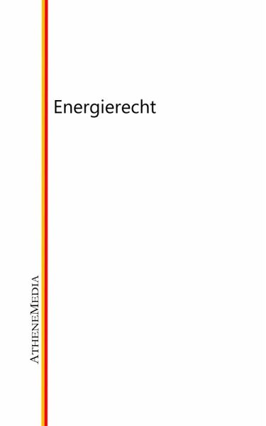 Energierecht (eBook, ePUB) Energierecht (eBook, ePUB)