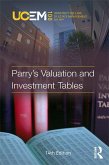 Parry's Valuation and Investment Tables (eBook, ePUB)