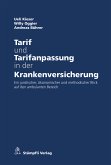 Tarif und Tarifanpassung in der Krankenversicherung (eBook, PDF)