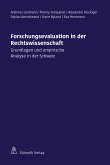 Forschungsevaluation in der Rechtswissenschaft (eBook, PDF)