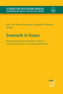 Grammatik im Korpus (eBook, PDF)